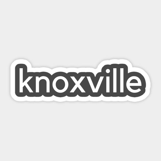 knoxville Sticker by HeyDay McRae